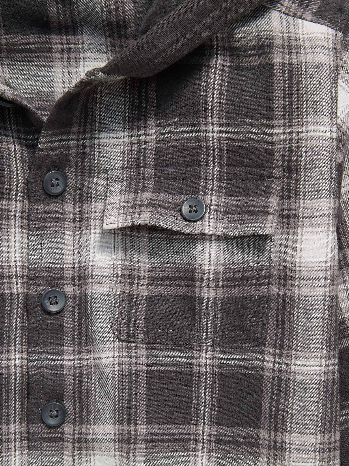 Image number 2 showing, Long-Sleeve Hooded Flannel Shirt for Toddler Boys