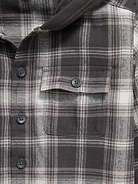 Image number 2 showing, Long-Sleeve Hooded Flannel Shirt for Toddler Boys