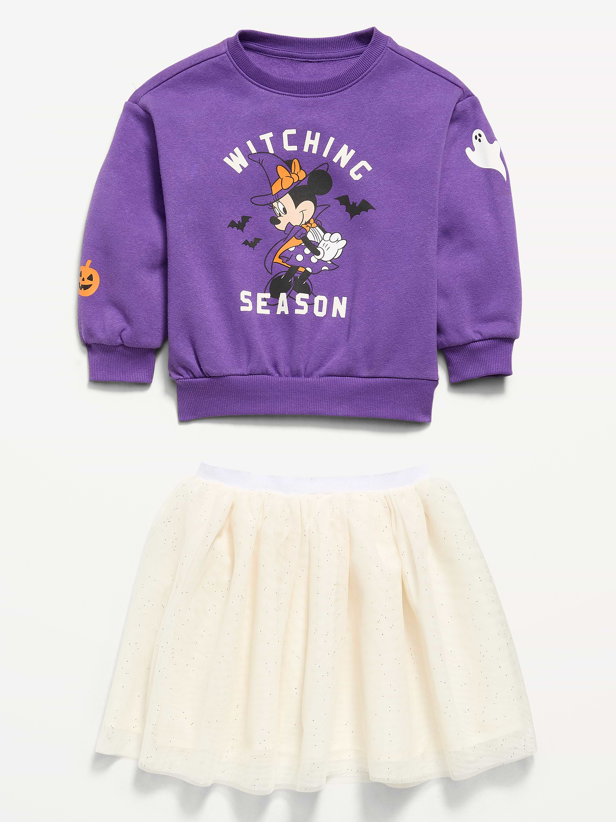 L'image numéro 2 présente Chandail en coton ouaté à imprimé Minie Mouse de Disney© et jupe tutu pour toute-petite