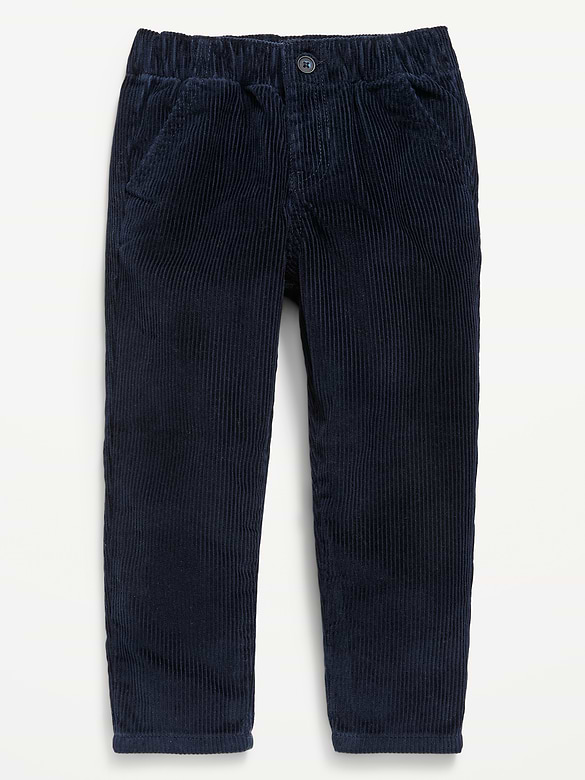 Tapered Pull-On Corduroy Pants for Toddler Boys
