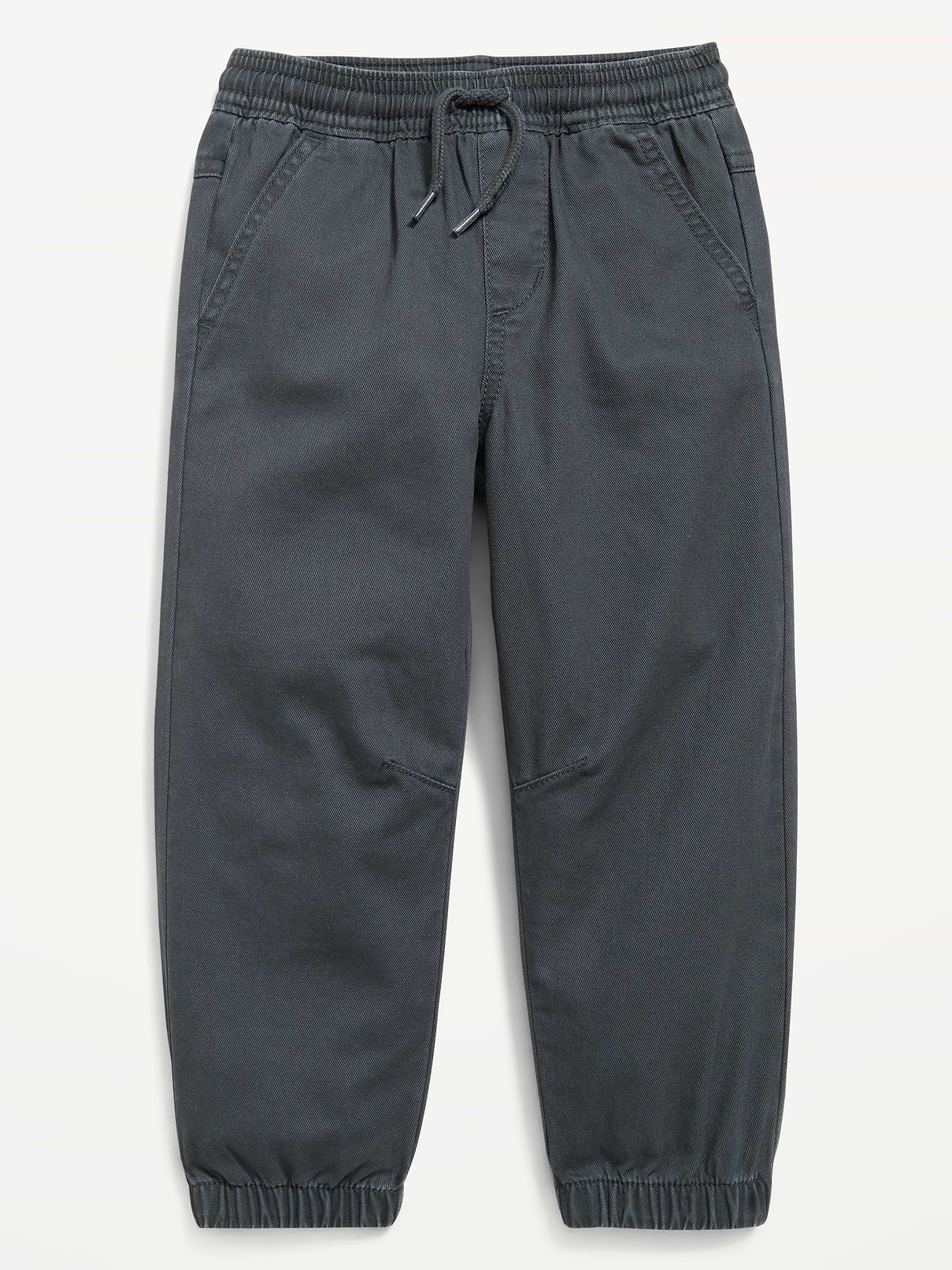 L'image numéro 1 présente Pantalon baril en sergé à taille extensible pour tout-petit