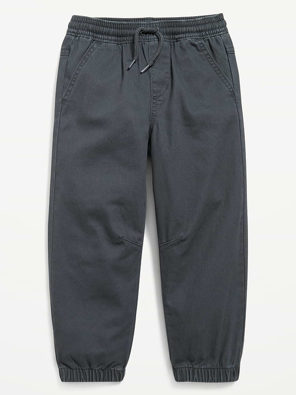 Barrel-Leg Twill Pants for Toddler Boys