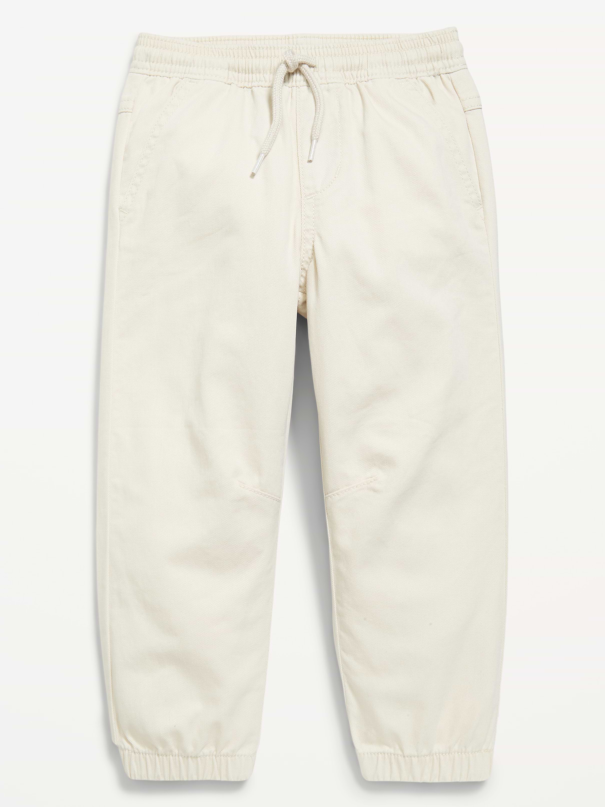 L'image numéro 1 présente Pantalon baril en sergé à taille extensible pour tout-petit