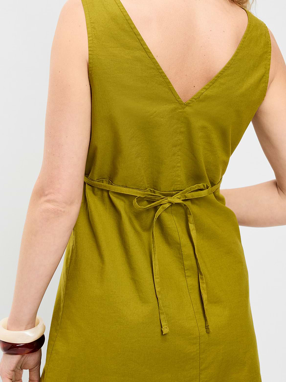 Sleeveless A-Line Mini Dress