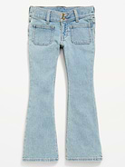 Image number 4 showing, Low-Rise Flare-Leg Jeans for Girls