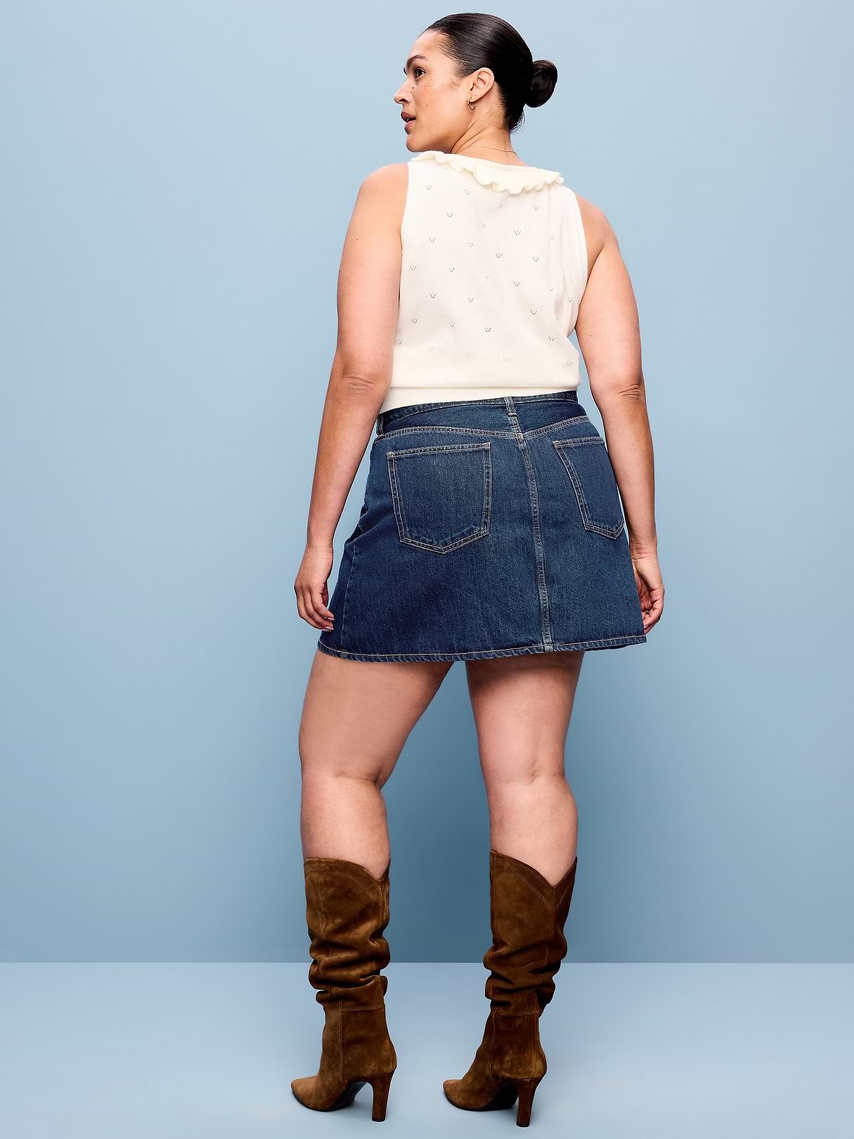 Flap-Front Pocket Mini Skirt | Old Navy