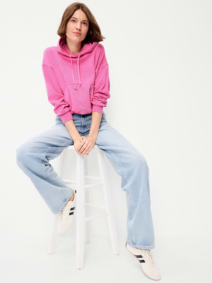 Image number 3 showing, SoComfy Oversized Pullover Hoodie Sweatshirt