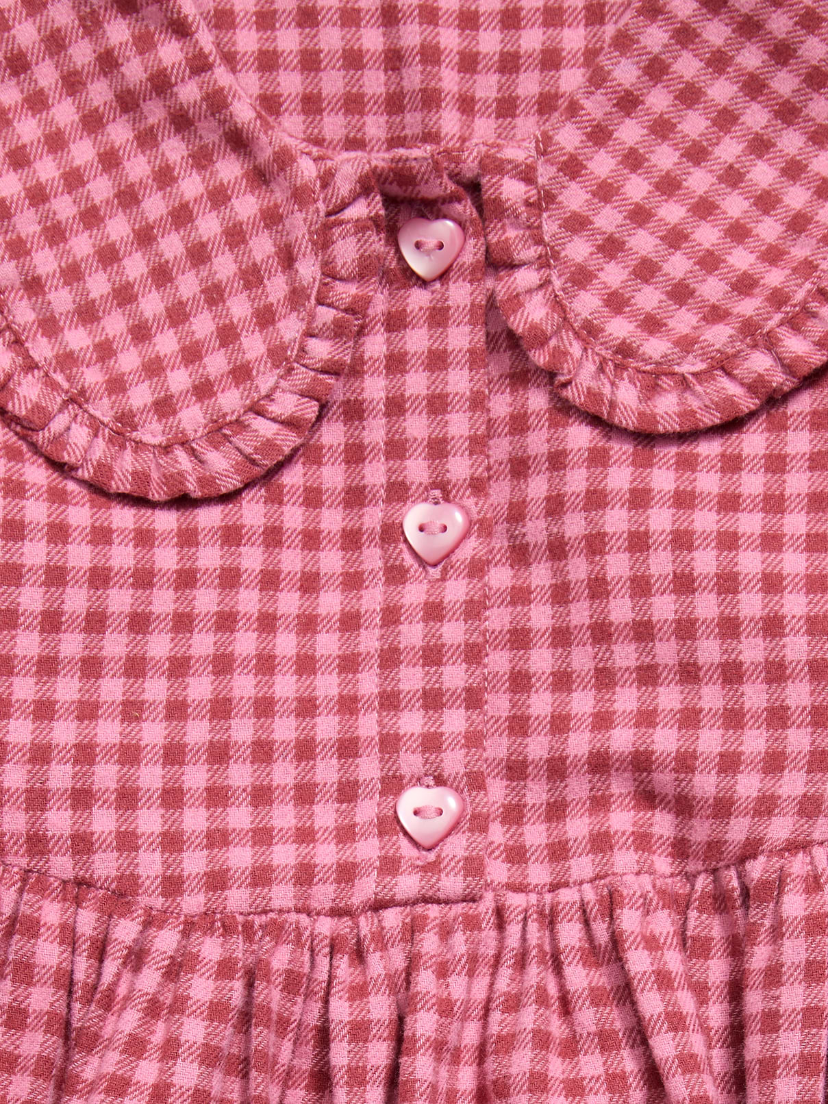 Image number 2 showing, Long-Sleeve Flannel Dress for Toddler Girls