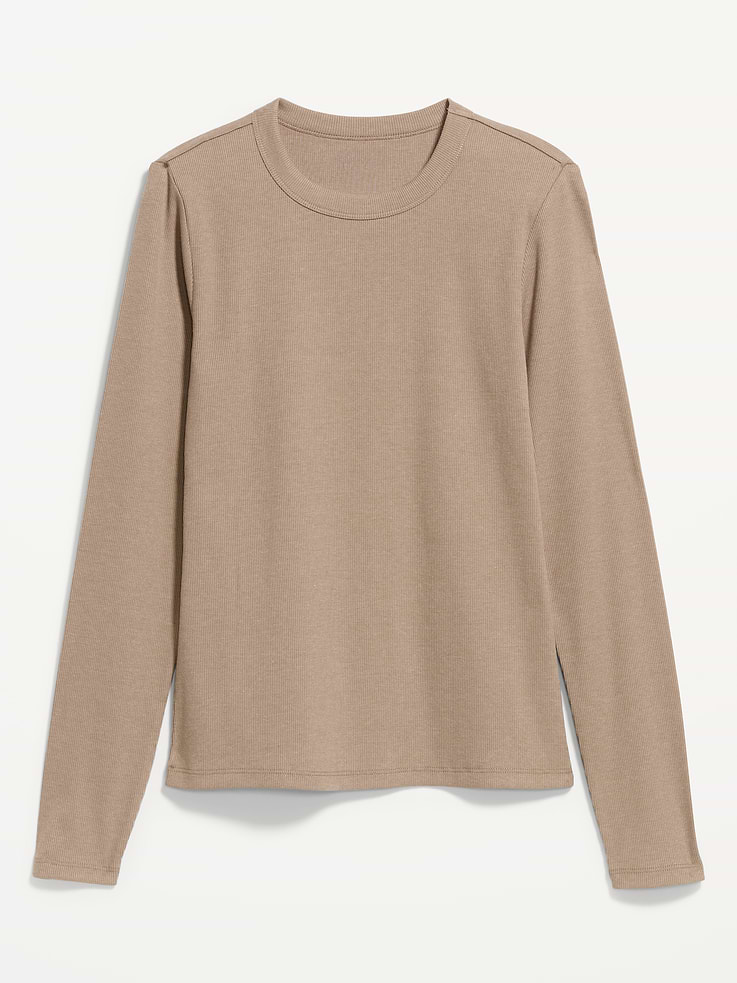 Image number 4 showing, Snug Long-Sleeve Crew-Neck T-Shirt