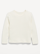 Image number 1 showing, Long-Sleeve Waffle Knit T-Shirt for Toddler Girls