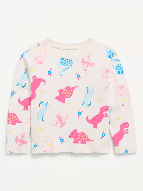 Long Long-Sleeve T-Shirt for Toddler Girls on clearance at Old Navy — 54% off