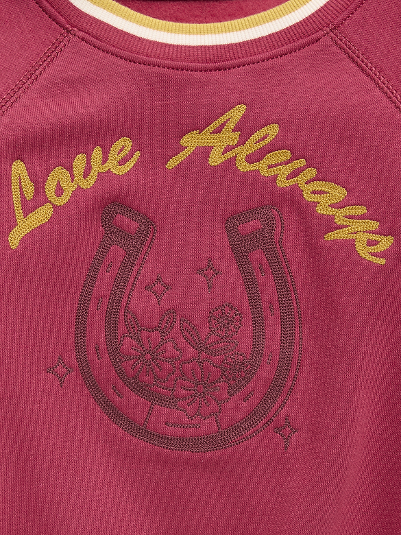 Long-Sleeve Graphic Sweatshirt for Toddler Girls