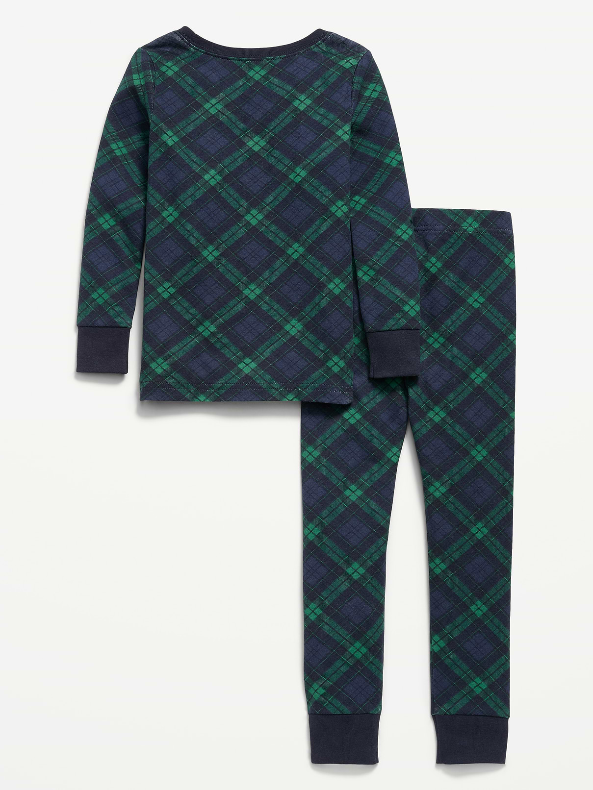Image number 2 showing, Printed Unisex Snug-Fit Pajama Set for Toddler & Baby