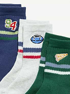 L'image numéro 2 présente Chaussettes pour tout-petit et bébé (paquet de 3 paires)