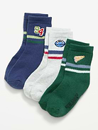 L'image numéro 1 présente Chaussettes pour tout-petit et bébé (paquet de 3 paires)