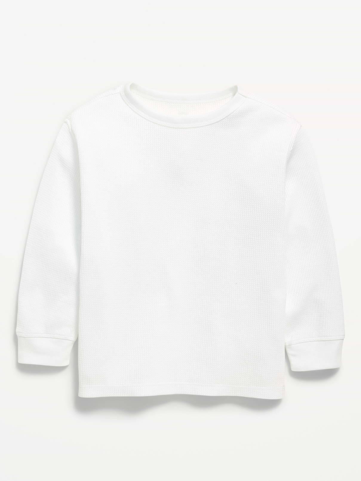 Image number 1 showing, Long-Sleeve Waffle Knit T-Shirt for Toddler Boys