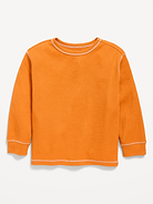 Image number 1 showing, Long-Sleeve Waffle Knit T-Shirt for Toddler Boys