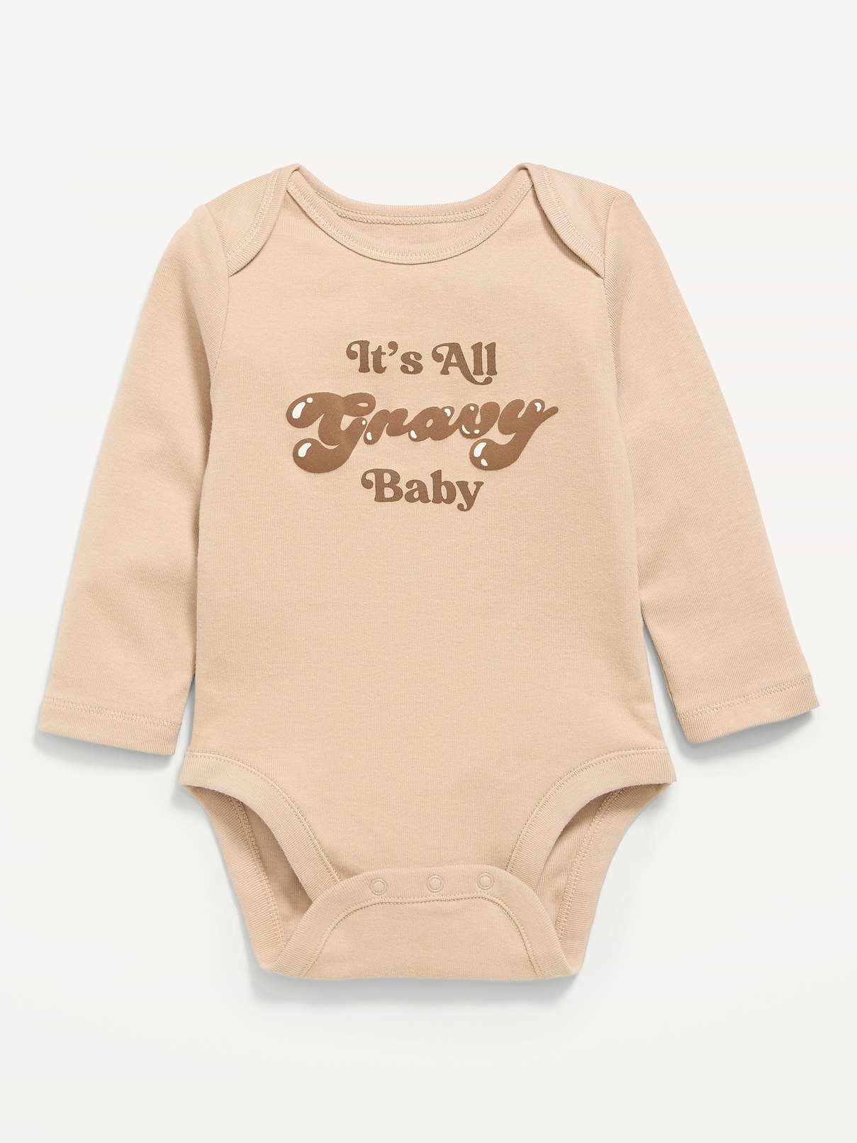 Image number 1 showing, Long-Sleeve Graphic Bodysuit for Baby