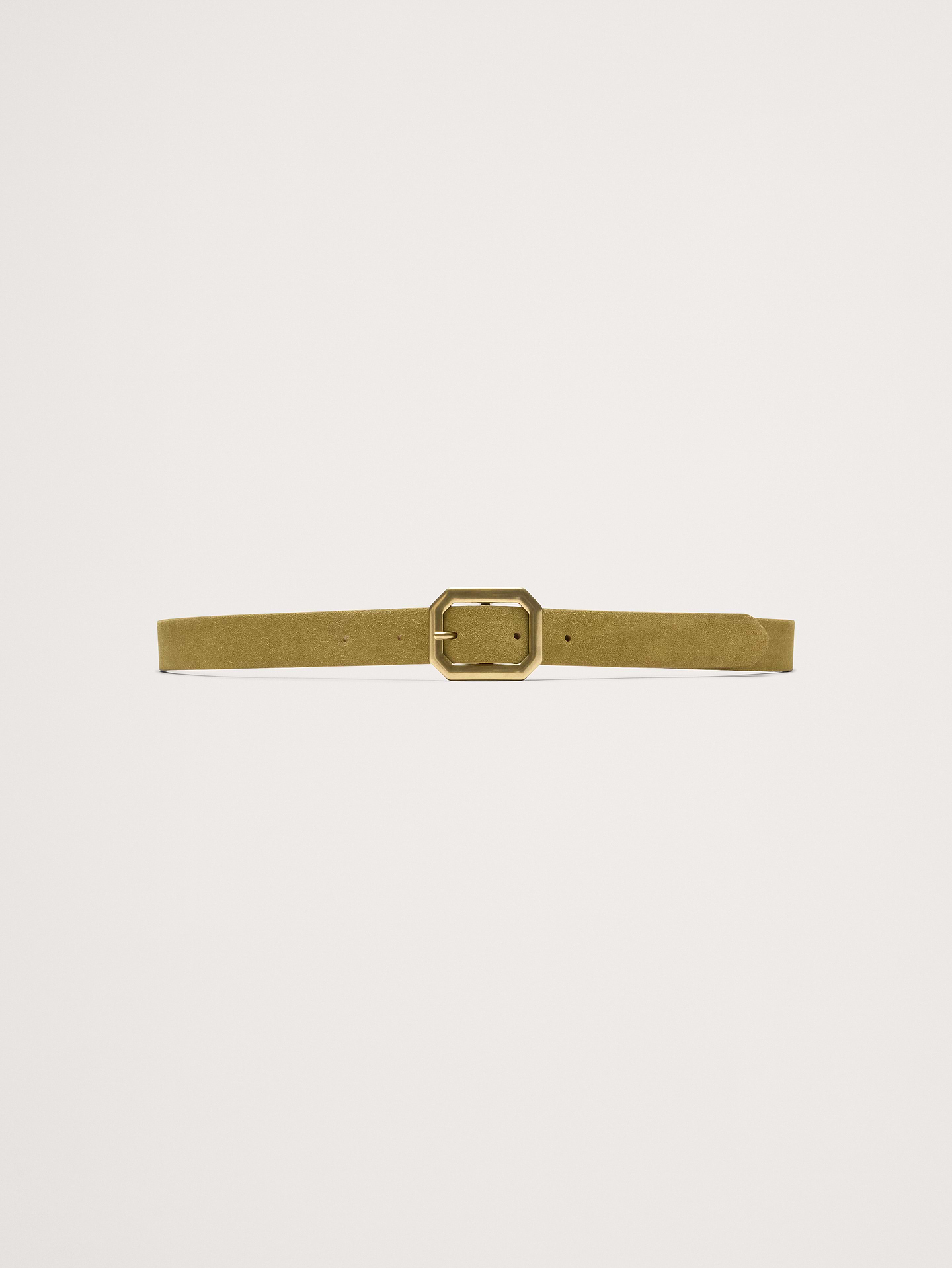 Image number 1 showing, Geometric-Buckle Belt