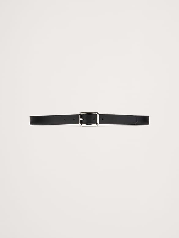 Ceinture classique à boucle rectangulaire