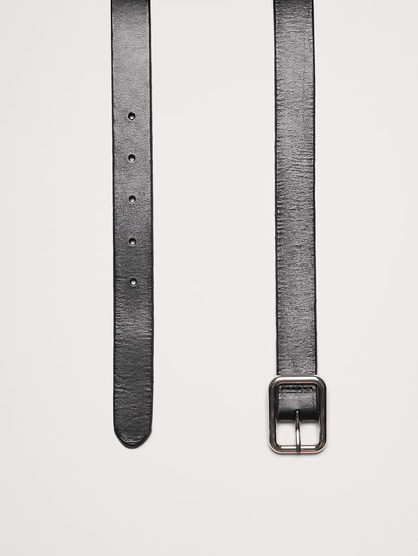 Ceinture classique à boucle rectangulaire