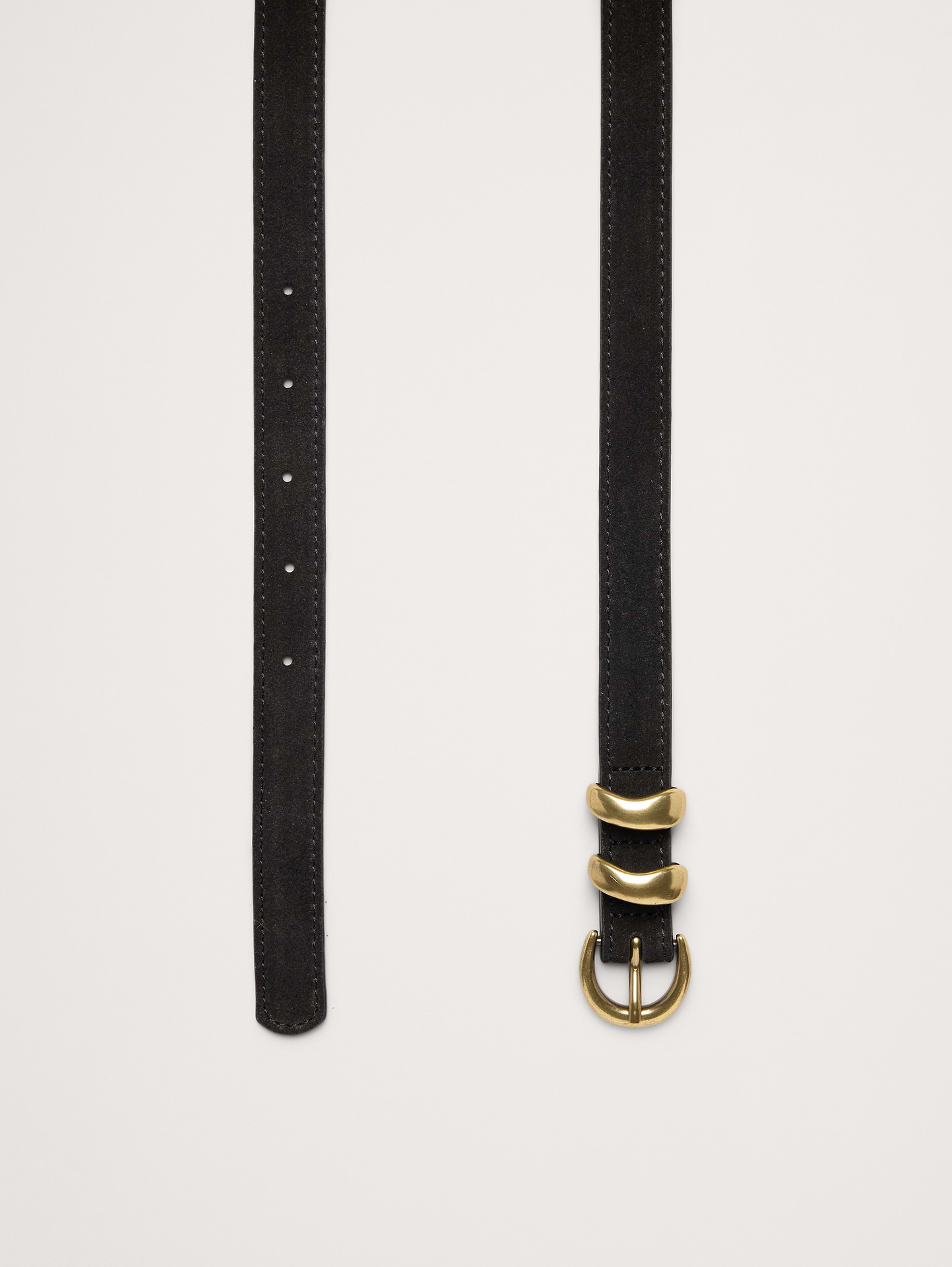 Image number 5 showing, Sculptural Detail Suede Belt