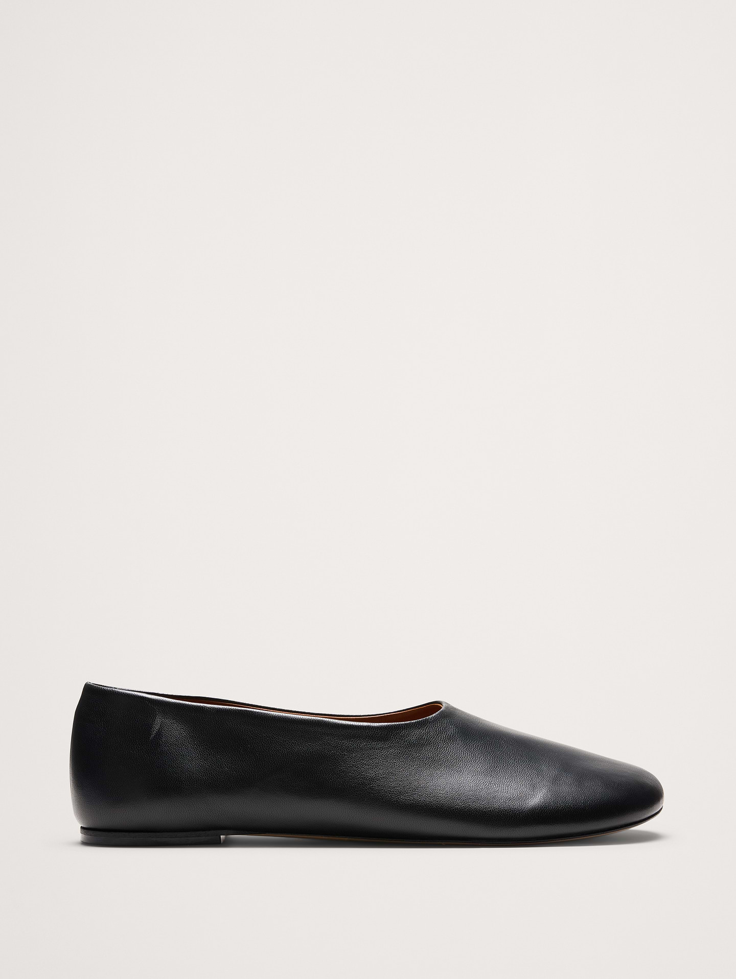 Image number 1 showing, Italian Leather Ballet Flat