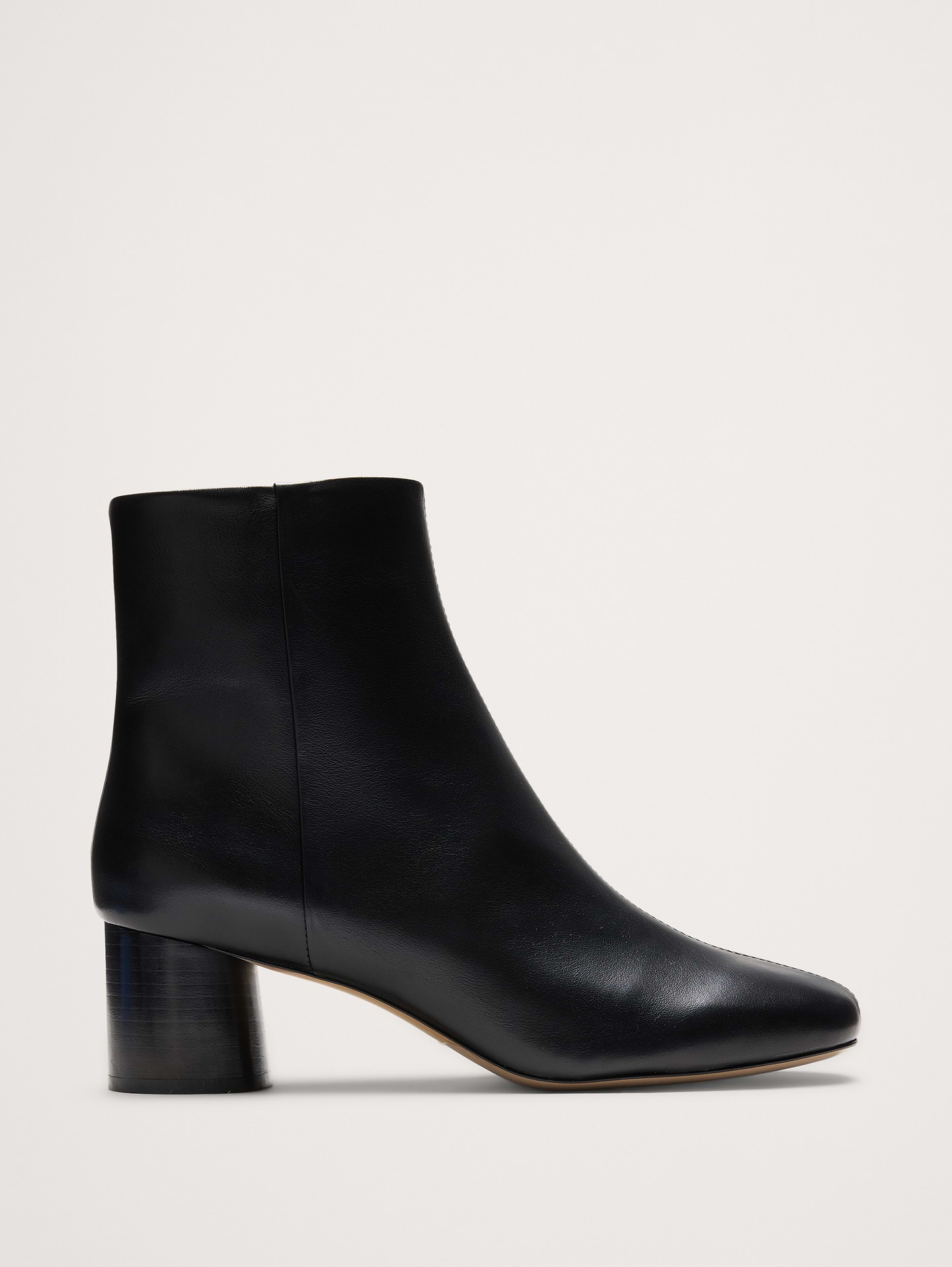 Image number 1 showing, Italian Block-Heel Bootie