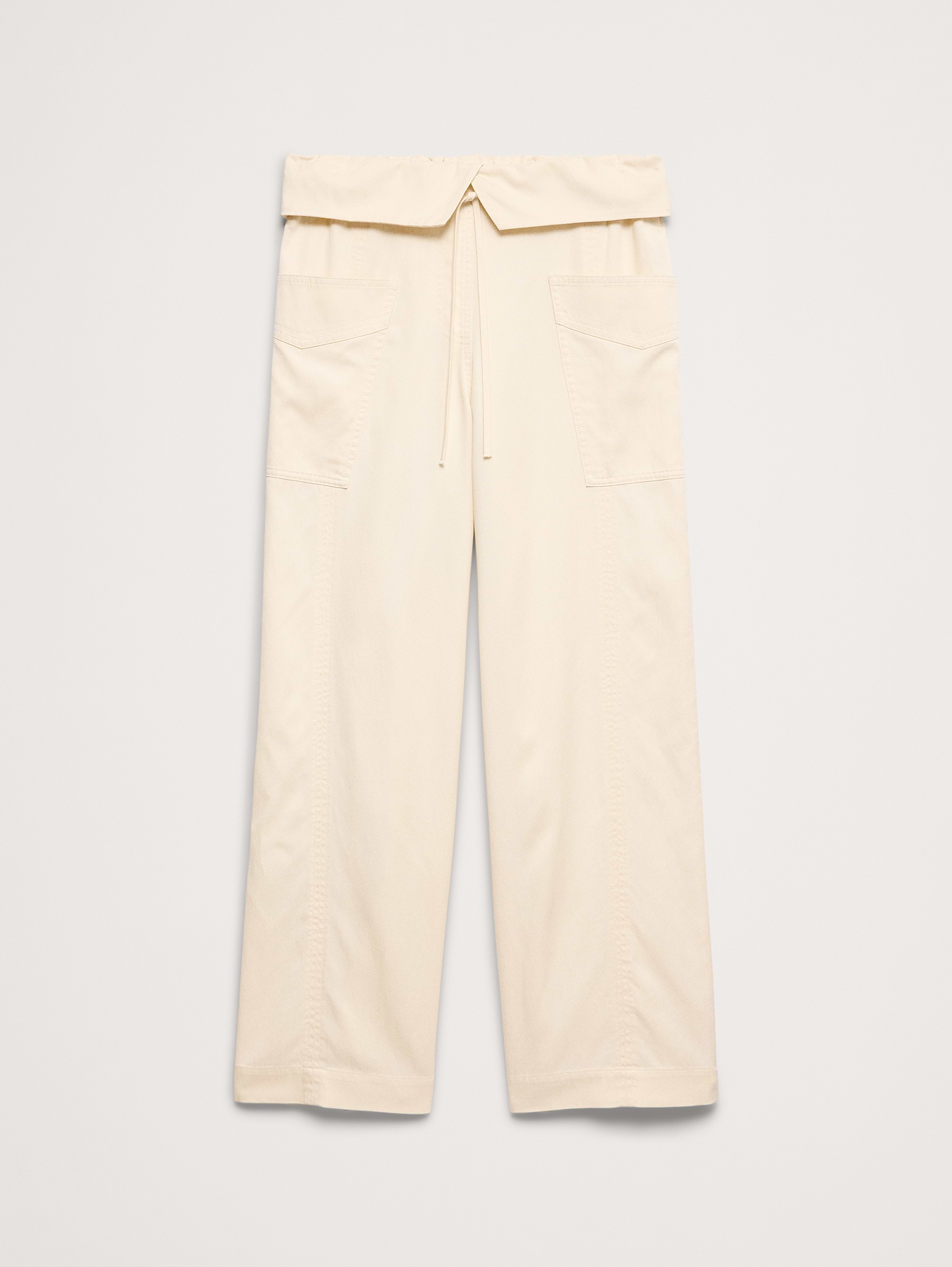 Image number 8 showing, High-Rise Straight-Leg Fisherman Pant
