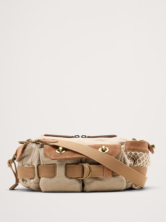 Sac à bandoulière explorateur en toile