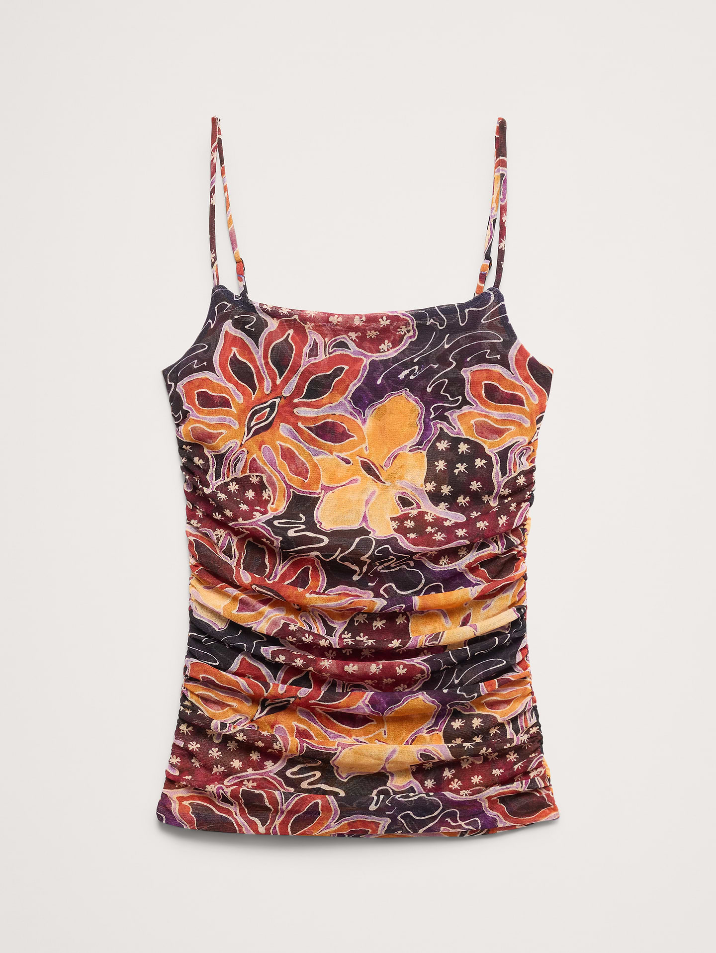 Image number 4 showing, Ruched Mesh Tank