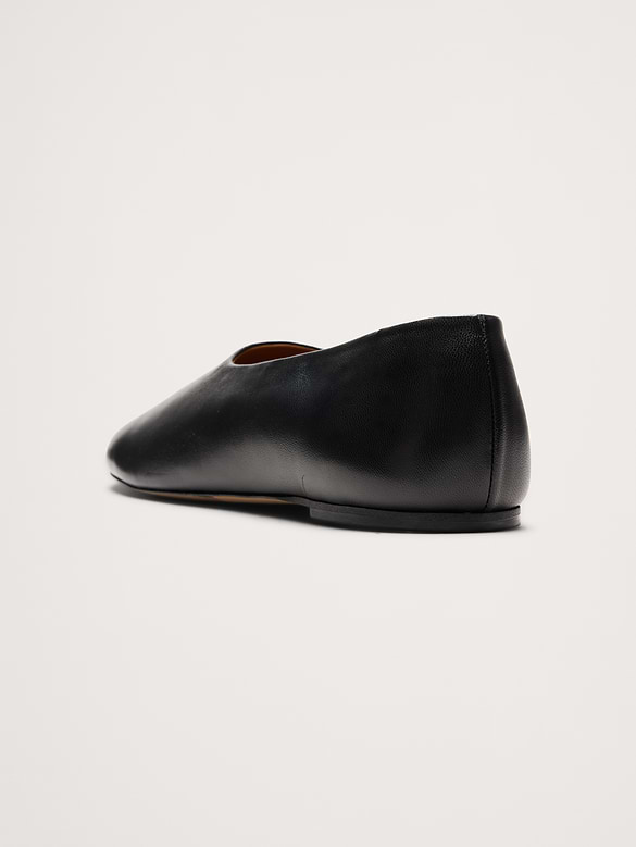 Ballerines en cuir italien
