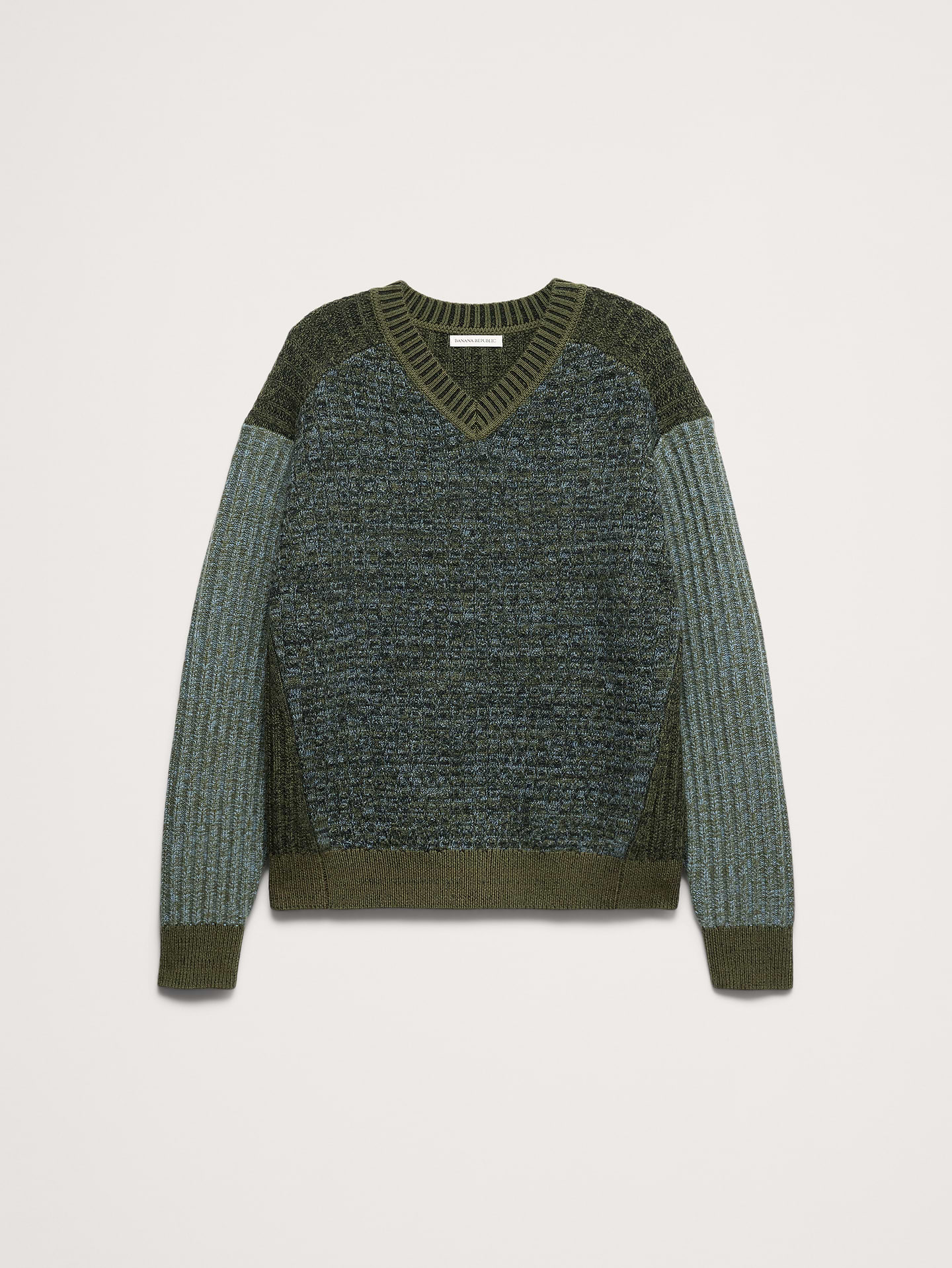 Image 5 of 7, Merino V-Neck Sweater