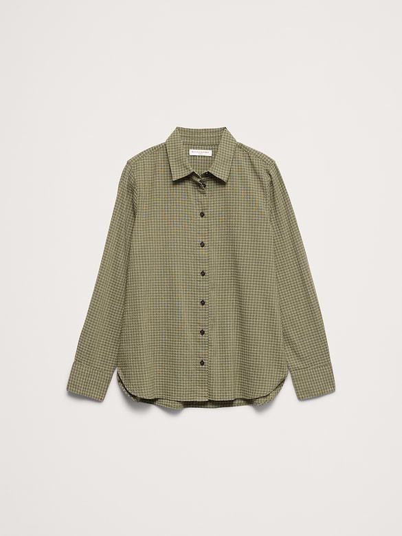 The Everyday Shirt In Seersucker