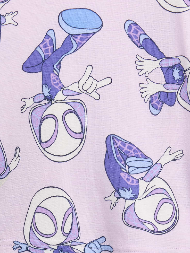 Image number 2 showing, babyGap Marvel Spider-Woman Print PJ Set