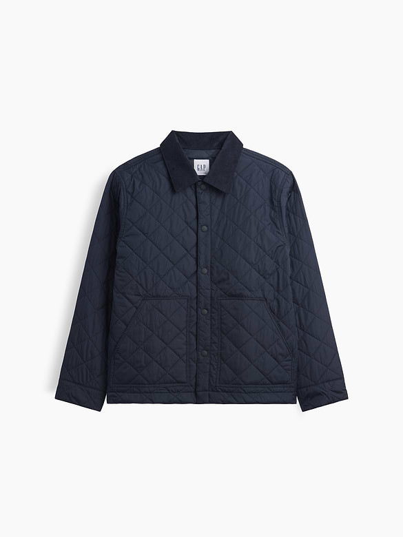 Relaxed Quilted Workwear Jacket
