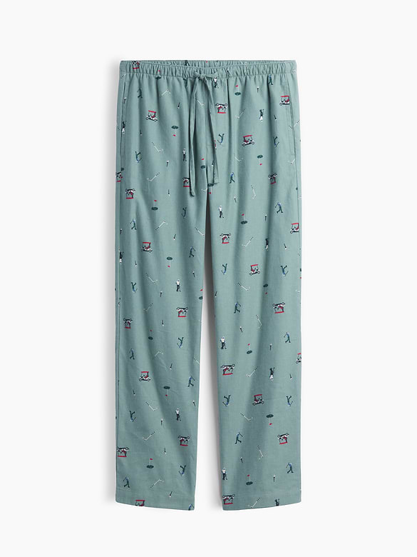 Relaxed Flannel PJ Pants