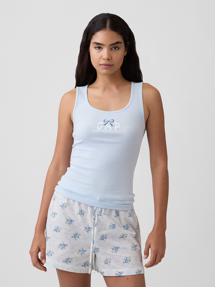 Image number 1 showing, Gap Logo Ribbed Tank Top