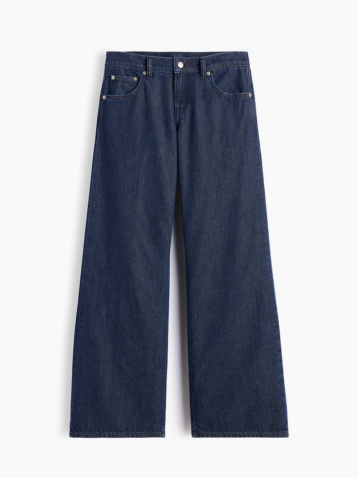 Image number 6 showing, Low Rise UltraSoft Stride Wide-Leg Jeans