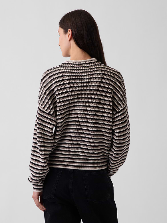 100% Cotton Oversized Rollneck Sweater