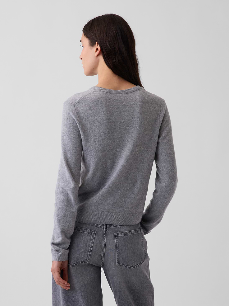 Image number 3 showing, CashSoft Crop Cardigan