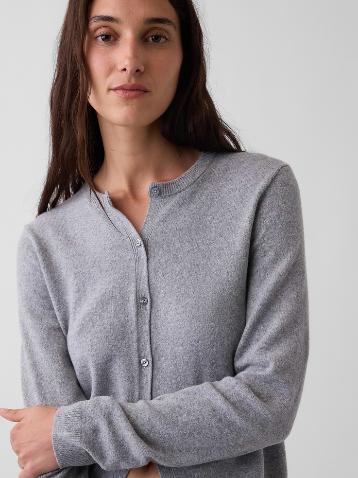 Image number 5 showing, CashSoft Crop Cardigan