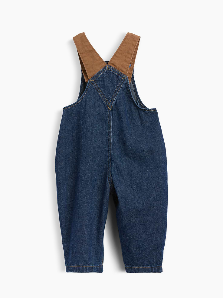 Image number 2 showing, Baby Denim Workwear Overalls
