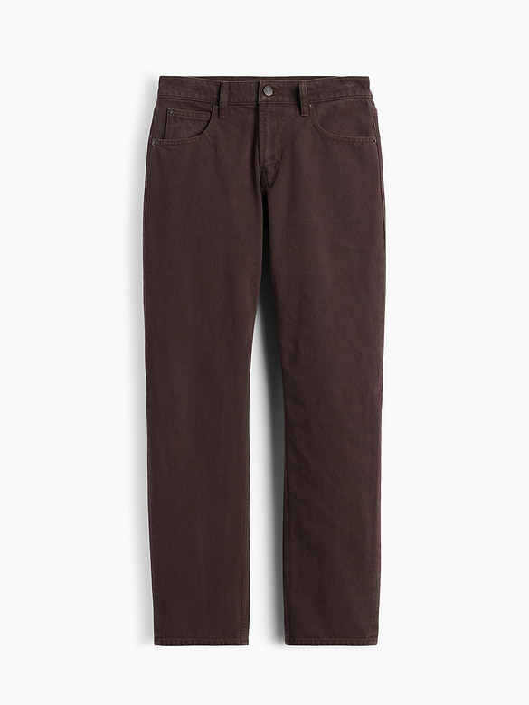 Mid Rise Straight Taper Jeans