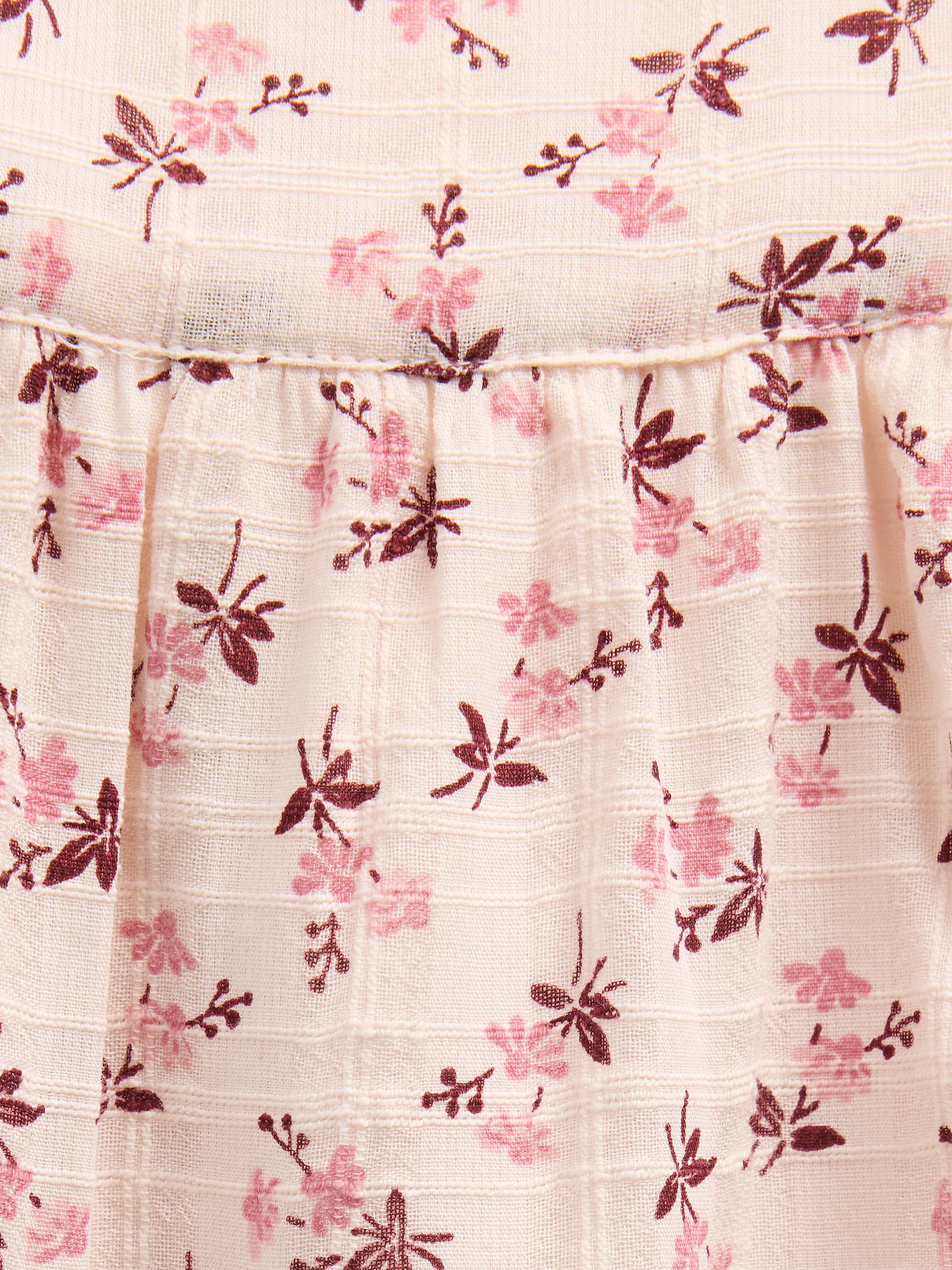 Image 3 of 3, Baby Floral Ruffle Overalls