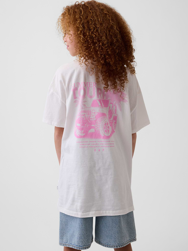 Image number 3 showing, Kids Jeep Oversized T-Shirt