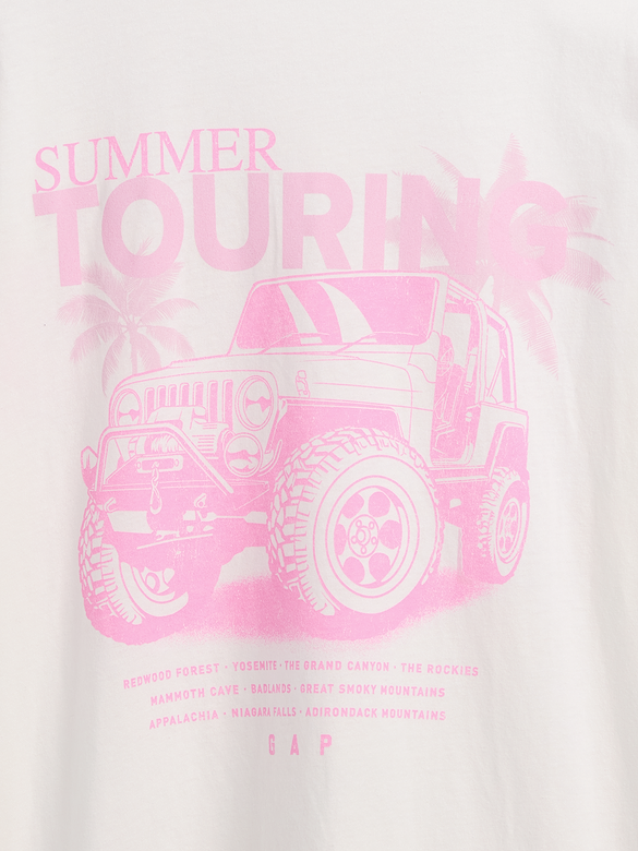 Kids Jeep Oversized T-Shirt