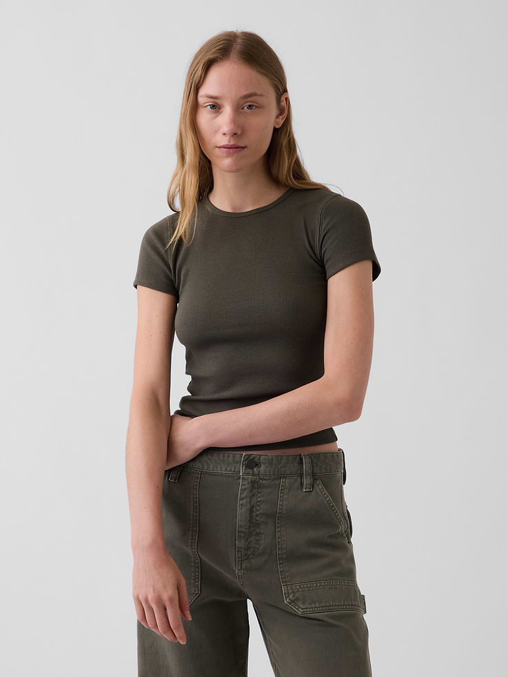 Image number 1 showing, Modern Rib T-Shirt