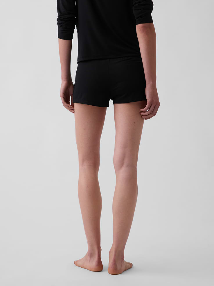 Image number 4 showing, SoftMade Modal PJ Shorts