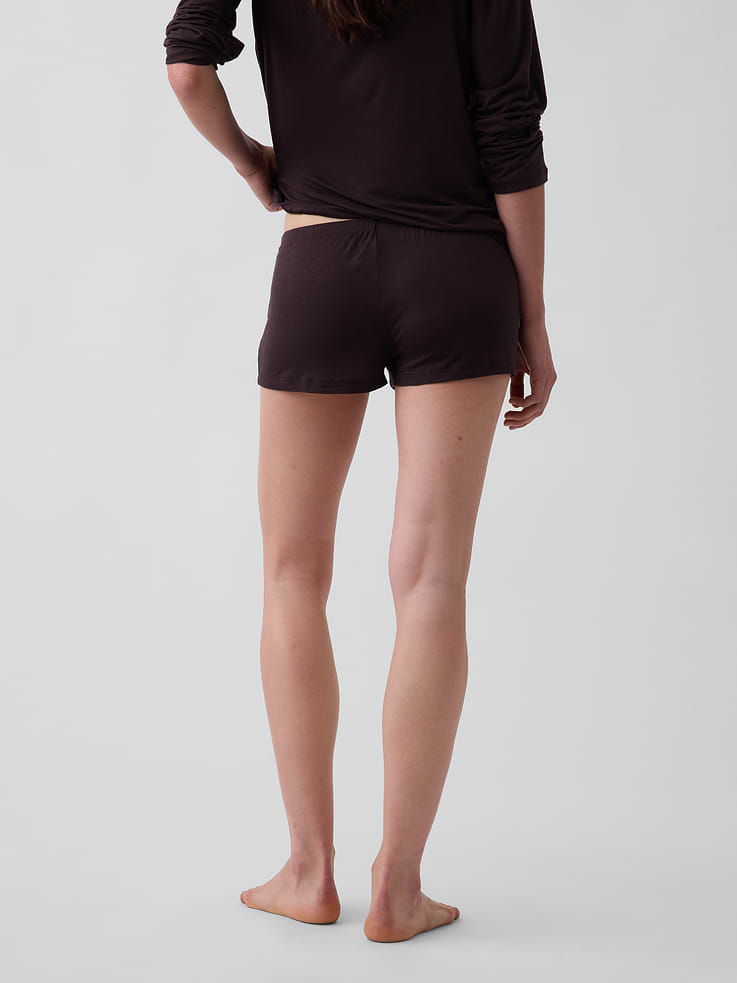 Image number 4 showing, SoftMade Modal PJ Shorts